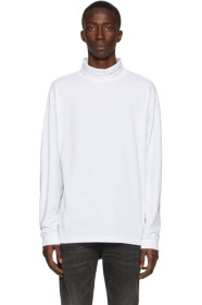 1017 ALYX 9SM - White Roll Turtleneck