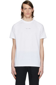 1017 ALYX 9SM - White Logo Visual T-Shirt