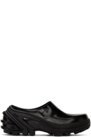 1017 ALYX 9SM - Black Leather Clogs