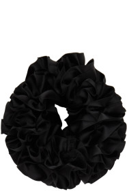 Maryam Nassir Zadeh - Black Carnation Scrunchie