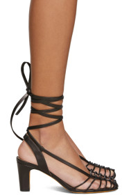 Maryam Nassir Zadeh - Black Maribel Strappy Sandals