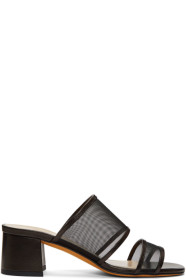 Maryam Nassir Zadeh - Black Mesh Martina Sandals