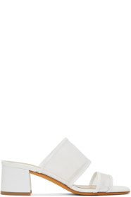 Maryam Nassir Zadeh - Sandales en filet blanches Martina