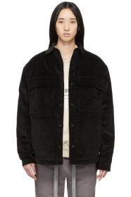 Fear of God - Black Corduroy Sherpa Jacket