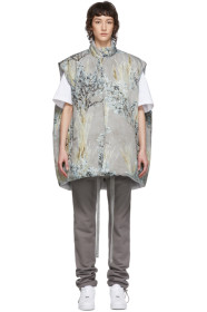 Fear of God - Reversible Grey Oversized Camo Vest