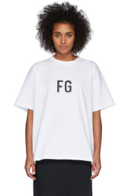 Fear of God - ホワイト FG T シャツ