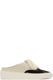 Fear of God - Baskets noires et blanc cassé 101 Print Backless