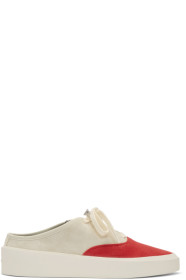 Fear of God - Baskets grises et rouges 101 Backless