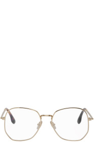 Victoria Beckham - Gold Angular Sunglasses