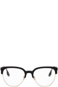 Victoria Beckham - Black Half Rim Glasses