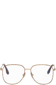 Victoria Beckham - Tortoiseshell & Gold Vintage Glasses