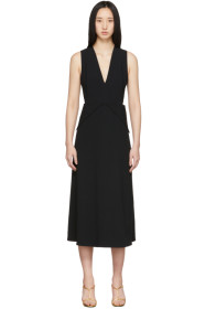 Victoria Beckham - Black Back Flare Dress