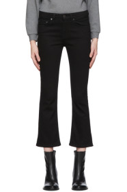 Victoria Victoria Beckham - Black Kick Flare Jeans
