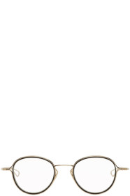 Dita - Gold & Black Haliod Glasses