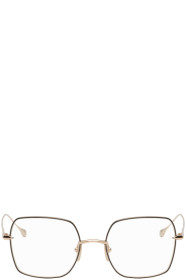 Dita - Gold & Black Cerebal Glasses