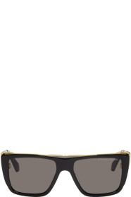Dita - Black & Gold Souliner-One Sunglasses