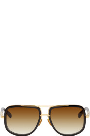 Dita - Black & Gold Mach-One Sunglasses