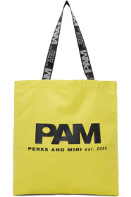 Perks and Mini - SSENSE Exclusive Yellow Friends Large Tote