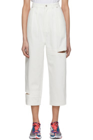 Perks and Mini - SSENSE Exclusive White Bri Bri Jeans