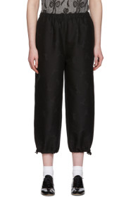Tricot Comme des Garçons - Black Ribbon Pattern Trousers