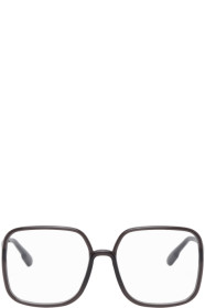 Dior - Grey Oversized SOSTELLAIRE01 Glasses