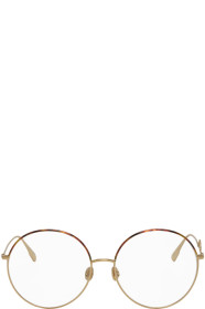 Dior - Lunettes dorées et écailles de tortue DIORSIGNATUREO2