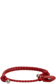 Bottega Veneta - レッド イントレチャート ブレスレット