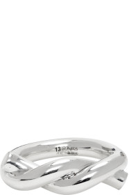 Bottega Veneta - Silver Sterling Knot Ring