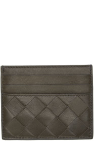 Bottega Veneta - グレー イントレチャート カード ホルダー