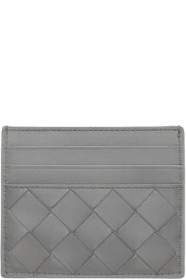 Bottega Veneta - グレー イントレチャート カード ホルダー