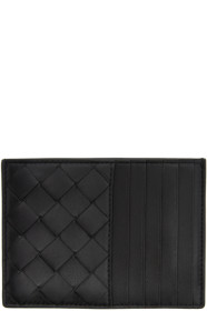 Bottega Veneta - ブラック イントレチャート マルチ カード ホルダー