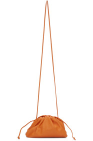 Bottega Veneta - Orange Small 'The Pouch' Clutch