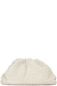 Bottega Veneta - Off-White Intrecciato 'The Pouch' Clutch