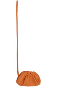 Bottega Veneta - Orange Mini 'The Pouch' Clutch