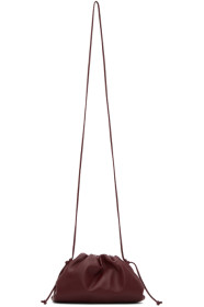 Bottega Veneta - Burgundy Small 'The Pouch 20' Clutch