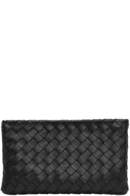 Bottega Veneta - Black Intrecciato Small Pouch