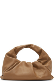 Bottega Veneta - Tan Small Shoulder Pouch Bag