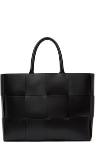 Bottega Veneta - 黑色 Urban 皮革托特包