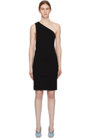 Bottega Veneta - Black One Shoulder Dress