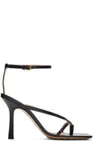Bottega Veneta - Black Stretch Sandals