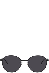 Bottega Veneta - Black Round Sunglasses