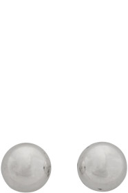Bottega Veneta - Boucles d'oreilles dorées et argentées Ball