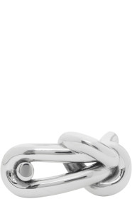 Bottega Veneta - Silver Knot Ring