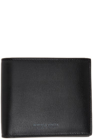 Bottega Veneta - Black Calfskin Bifold Wallet