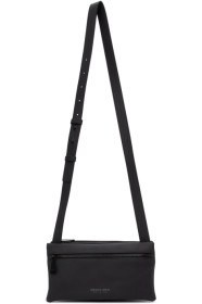 Bottega Veneta - Black Fluid Messenger Bag