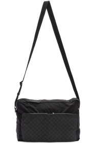 Bottega Veneta - Black Intrecciato Packable Messenger Bag