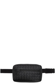 Bottega Veneta - ブラック ミディアム イントレチャート ベルト バッグ