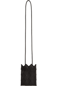 Bottega Veneta - Black Intrecciato Night Pouch