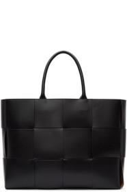 Bottega Veneta - Black Medium Calfskin Tote