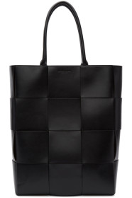 Bottega Veneta - Black Leather Urban Tote